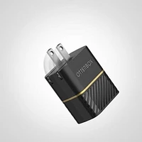 Fast Charge PD USB-C and USB-A 30w Dual Port Wall Charger