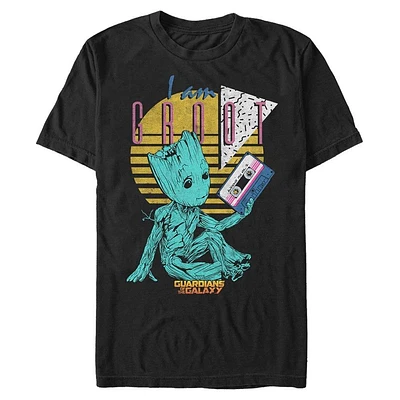 Marvel Guardians of the Galaxy 90's I am Groot Mixtape Unisex T-Shirt