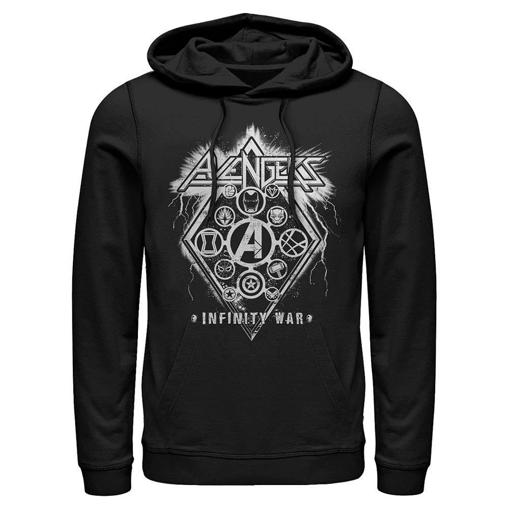 Marvel Avengers Infinity War Avengers Icons Mens Hooded Sweatshirt