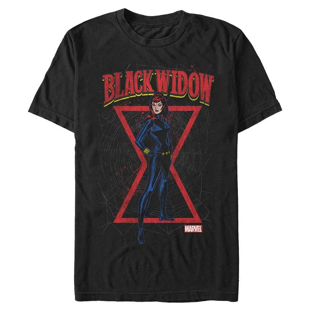 Marvel Black Widow Comic Web Unisex T-Shirt