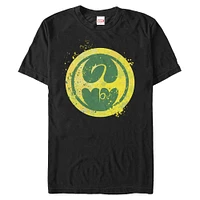 Marvel Iron Fist Splatter Logo Unisex T-Shirt