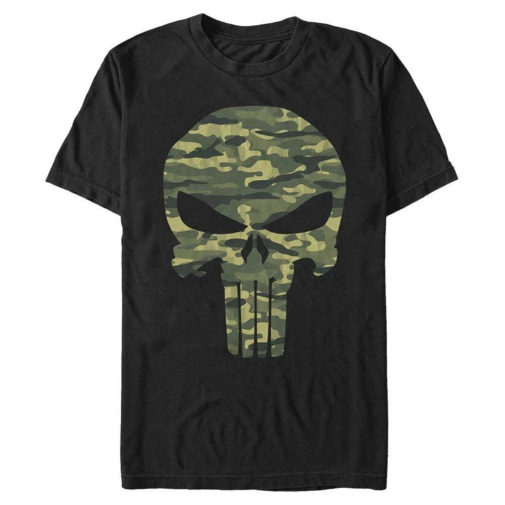 Marvel Punisher Camouflage Logo Unisex T-Shirt