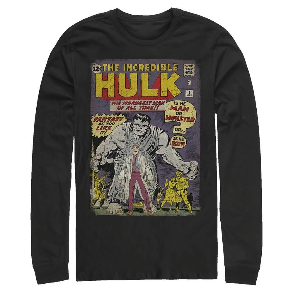 Marvel The Incredible Hulk Strangest Man Long Sleeve Unisex T-Shirt