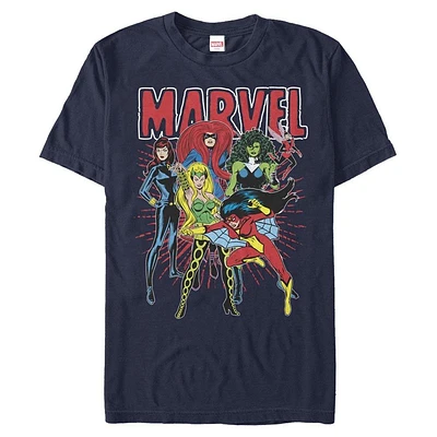 Marvel Female Hero Pose Unisex T-Shirt