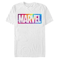 Marvel Tie Dye Brick Logo Unisex T-Shirt
