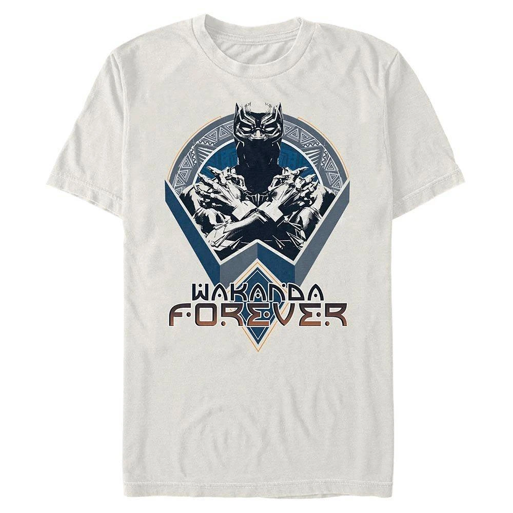 Marvel Black Panther Ornate Wakanda Forever Unisex T-Shirt