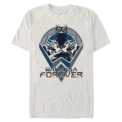 Marvel Black Panther Ornate Wakanda Forever Unisex T-Shirt