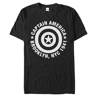 Marvel Captain America Brooklyn 1941 Mens T-Shirt