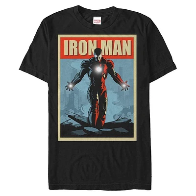 Marvel Iron Man Unstoppable Mens T-Shirt