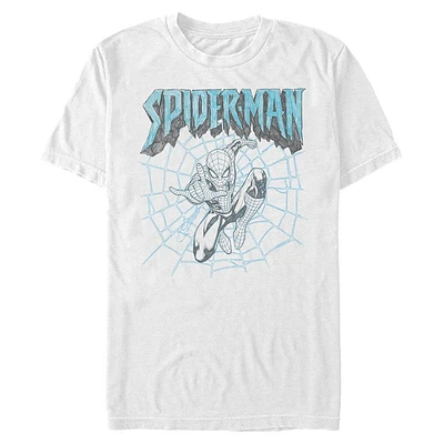Marvel Spider-Man Pencil Illustration Mens T-Shirt
