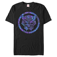 Marvel Black Panther Floral Logo Unisex T-Shirt