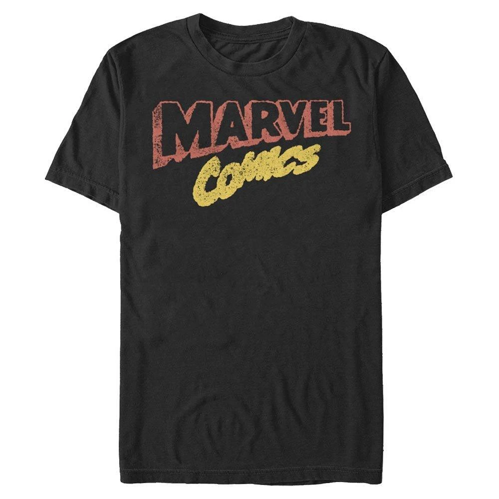 Marvel Comics Retro Distressed Logo Unisex T-Shirt