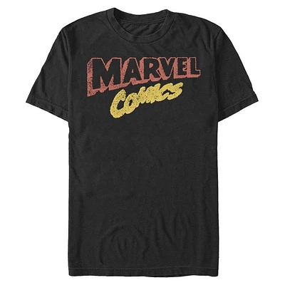 Marvel Comics Retro Distressed Logo Unisex T-Shirt