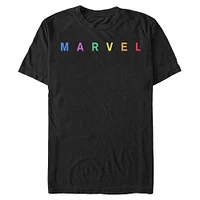 Marvel Rainbow Logo Unisex T-Shirt