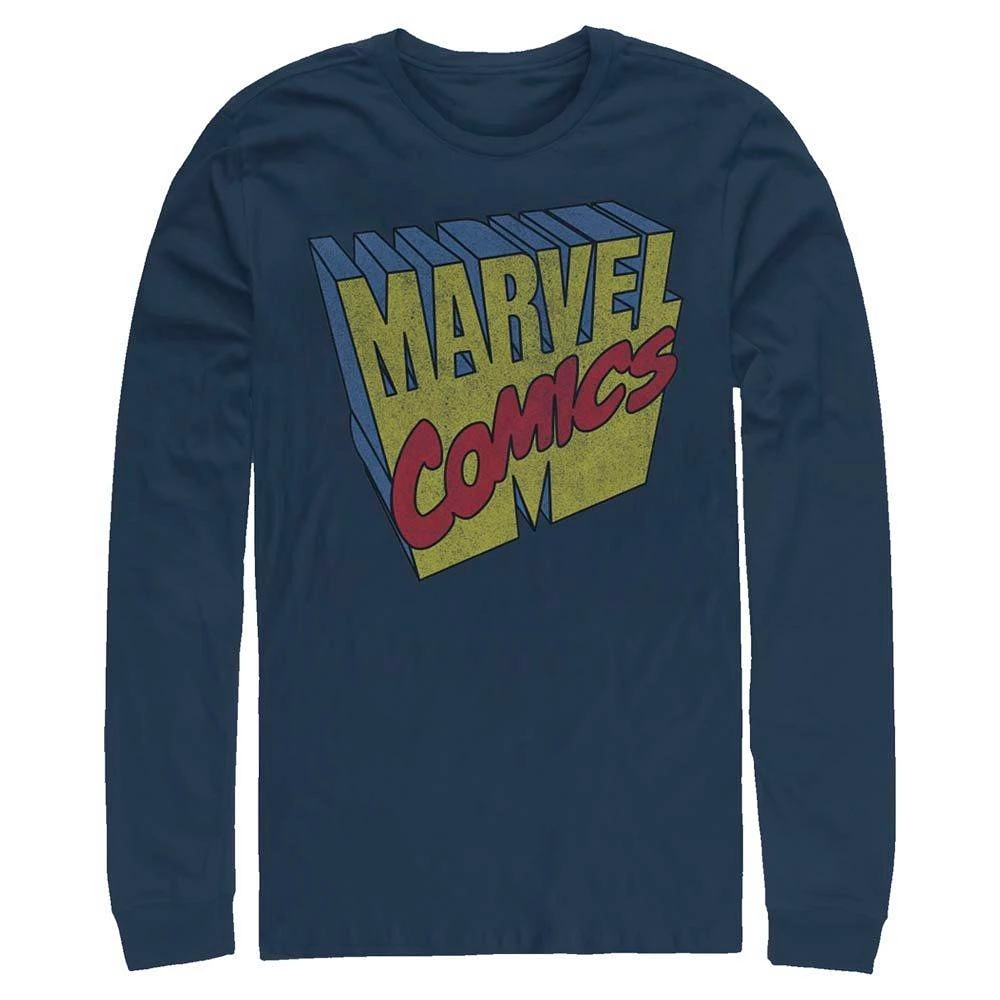 Marvel Classic Comics Logo Long Sleeve Unisex T-Shirt