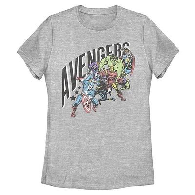 Marvel Avengers Pastel Womens T-Shirt