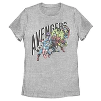 Marvel Avengers Pastel Womens T-Shirt