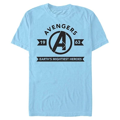 Marvel Avengers Flag Logo Unisex T-Shirt