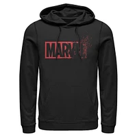 Marvel Dust Logo Unisex Hooded Sweatshirt