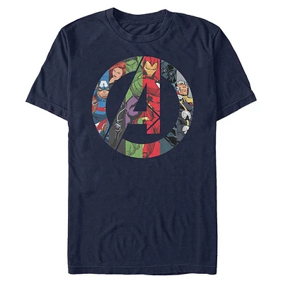 Marvel Avengers Heroes Logo Unisex T-Shirt