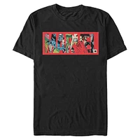 Marvel Thor Brick Logo Mens T-Shirt