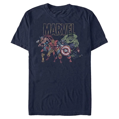 Marvel Avengers Mighty Group Unisex T-Shirt