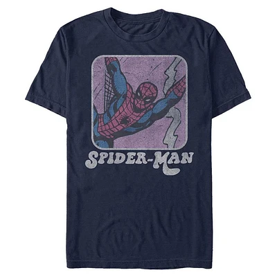 Marvel Spider-Man Retro Box Unisex T-Shirt