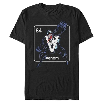 Marvel Venom Periodic Element Mens T-Shirt