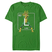 Marvel Loki Periodic Element Mens T-Shirt