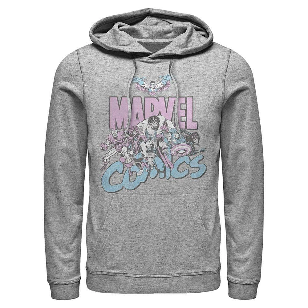 Marvel Comics Pastel Heroes Unisex Hooded Sweatshirt