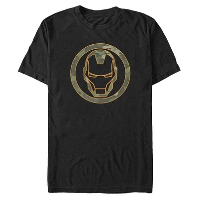 Marvel Iron Man Camo Logo Unisex T-Shirt