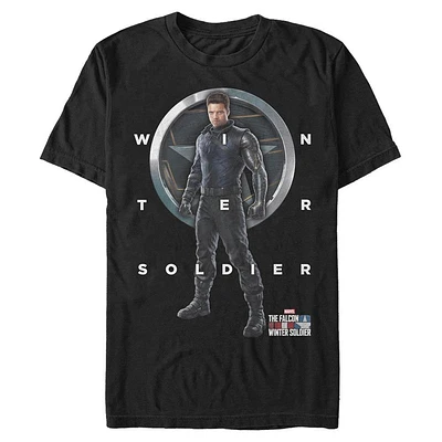 Marvel The Falcon and the Winter Soldier Bucky Poster Unisex T-Shirt
