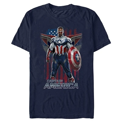 Marvel The Falcon and The Winter Soldier Captain America Pose Unisex T-Shirt