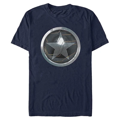Marvel Winter Soldier Logo Mens T-Shirt