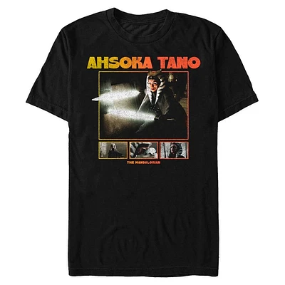 Star Wars The Mandalorian Ahsoka Tano Panel Unisex T-Shirt