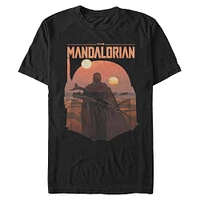 Star Wars The Mandalorian Boba Fett Helmet Unisex T-Shirt