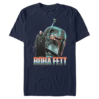 Star Wars The Mandalorian Boba Fett Profile Unisex T-Shirt