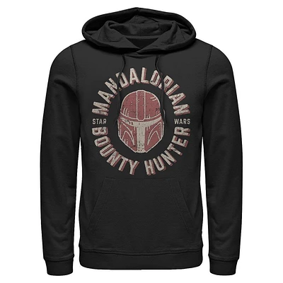 Star Wars The Mandalorian Bounty Hunter Mens Hooded Sweatshirt