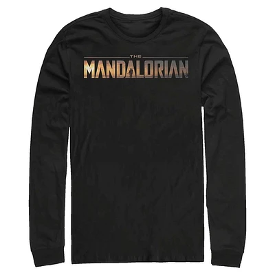 Star Wars The Mandalorian Bounty Hunter Logo Unisex Long Sleeve T-Shirt
