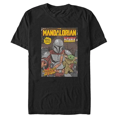 Star Wars The Mandalorian Comic Book Cover Unisex T-Shirt