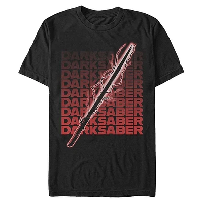 Star Wars The Mandalorian Dark Saber Mens T-Shirt