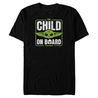 Star Wars The Mandalorian Grogu Child On Board Unisex T-Shirt