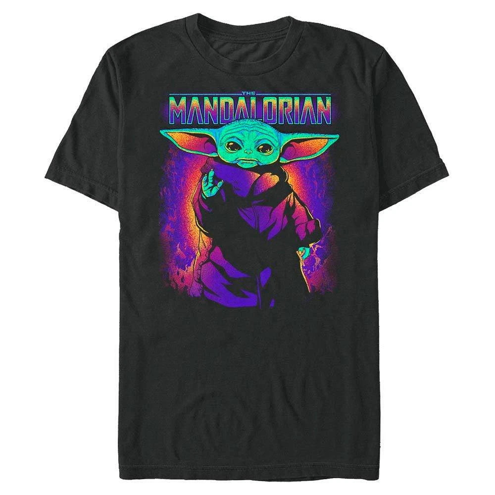 Star Wars The Mandalorian Grogu Neon Unisex T-Shirt