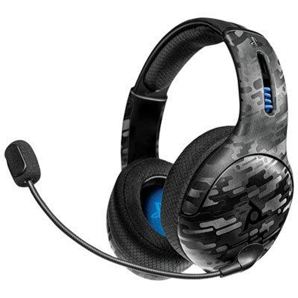 PDP Gaming LVL50 Wired Stereo Headset Camo - PlayStation 4