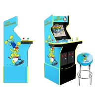 Arcade1Up The Simpsons 4-Player Wi-Fi Enabled Arcade Cabinet with Stool