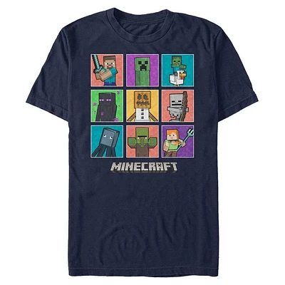Minecraft Character Box Up Unisex T-Shirt