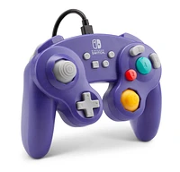 PowerA GameCube Style Wired Controller for Nintendo Switch Purple