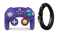 PowerA GameCube Style Wired Controller for Nintendo Switch Purple