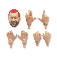 Jazwares All Elite Wrestling x Street Fighter Kenny Omega (Akuma) 6-in Action Figure GameStop Exclusive