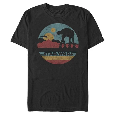 Star Wars AT-AT Landscape Mens T-Shirt